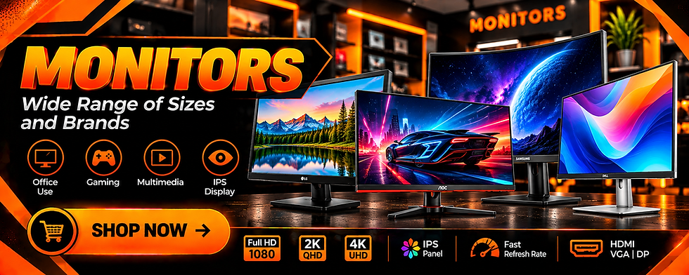 Ultimate Monitor Lineup Banner