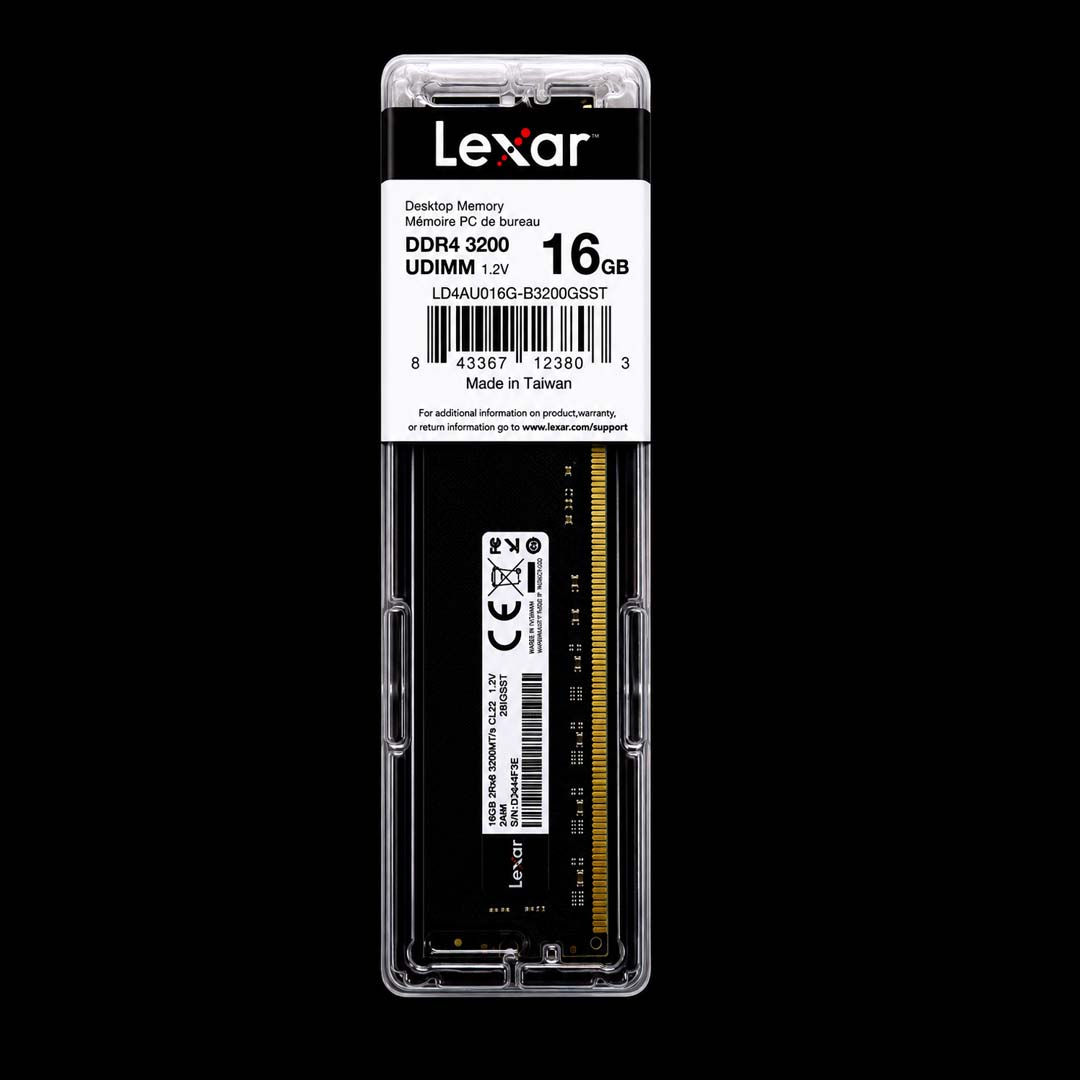 RAM - DESKTOP DDR4 16GB LEXAR