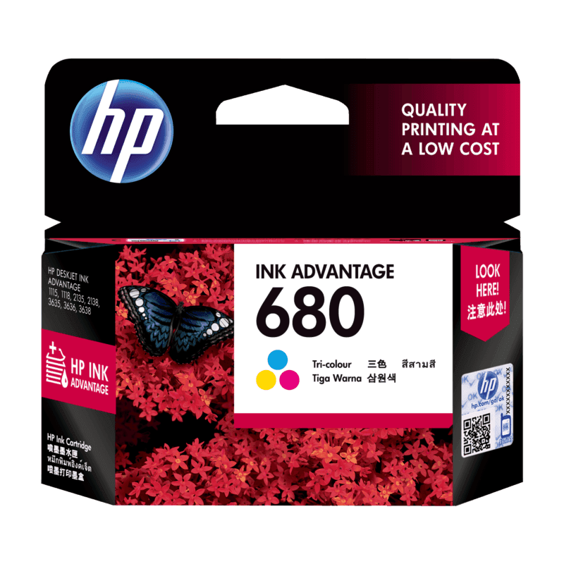 HP INK ADVANTAGE 680 TRI- COLOR
