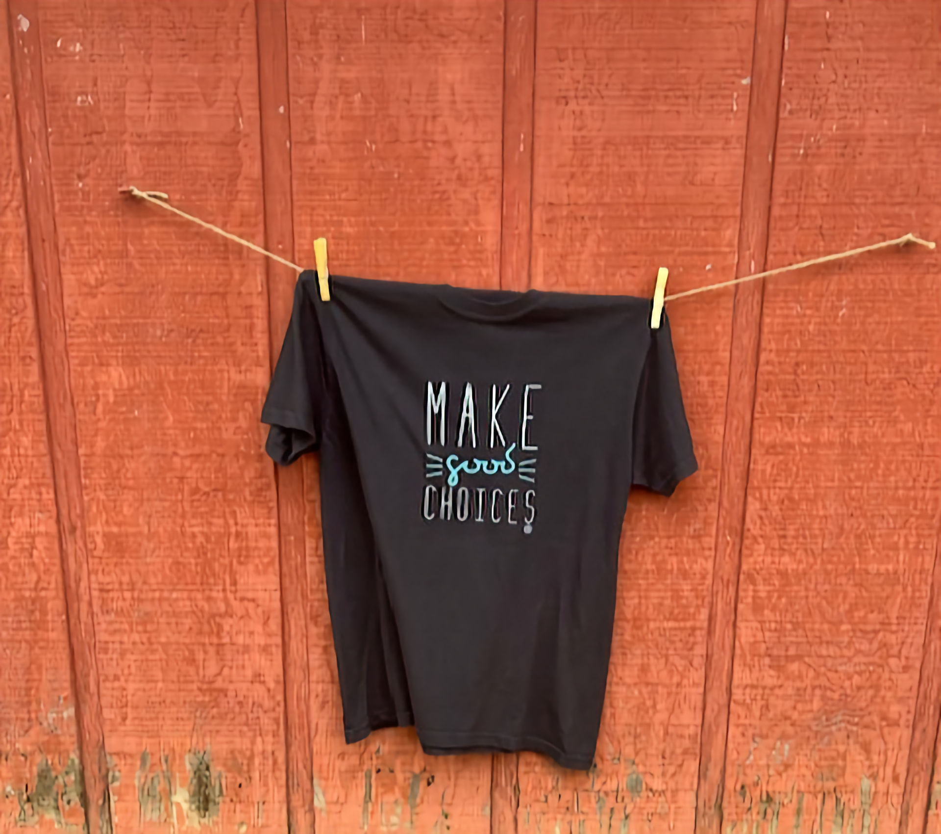 Make Good Choices Whiskers T-Shirt