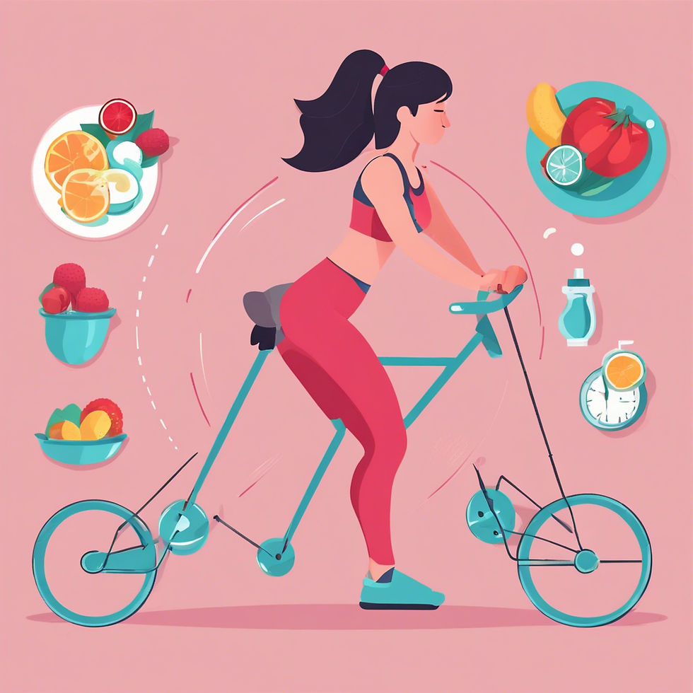 AI created image for healthier living