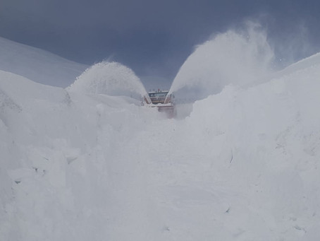 Neve e ghiaccio sul 90% delle strade provinciali