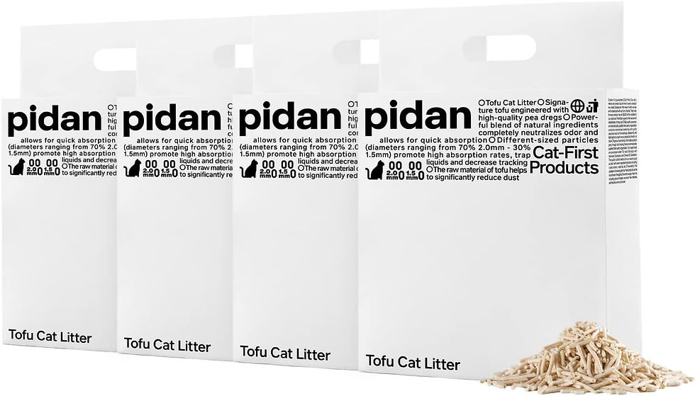 Thumbnail: Pidan 100% Natural Tofu Cat Litter - Flushable & Clumping (2-Pack)