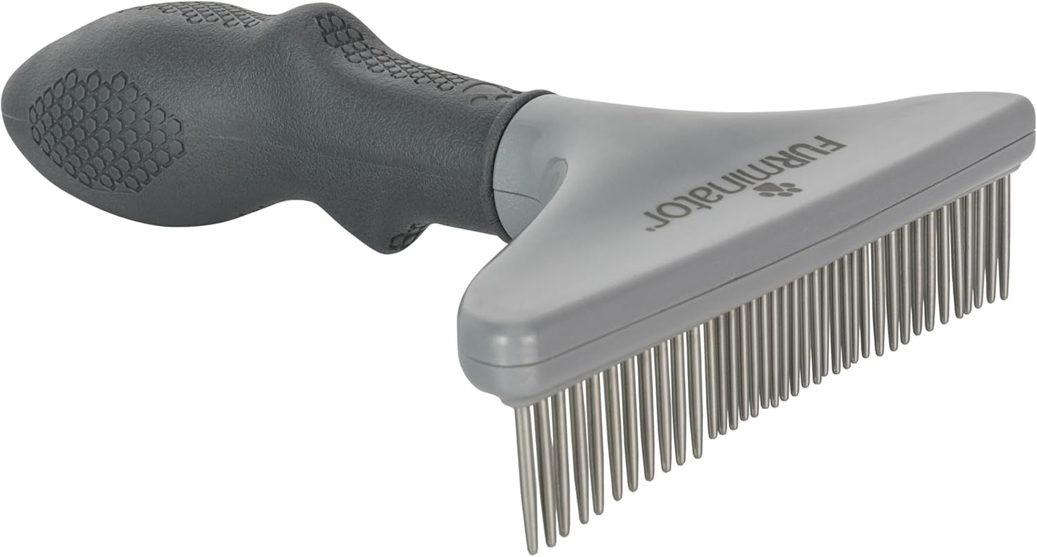 FURminator Grooming Rake for Cats and Dogs