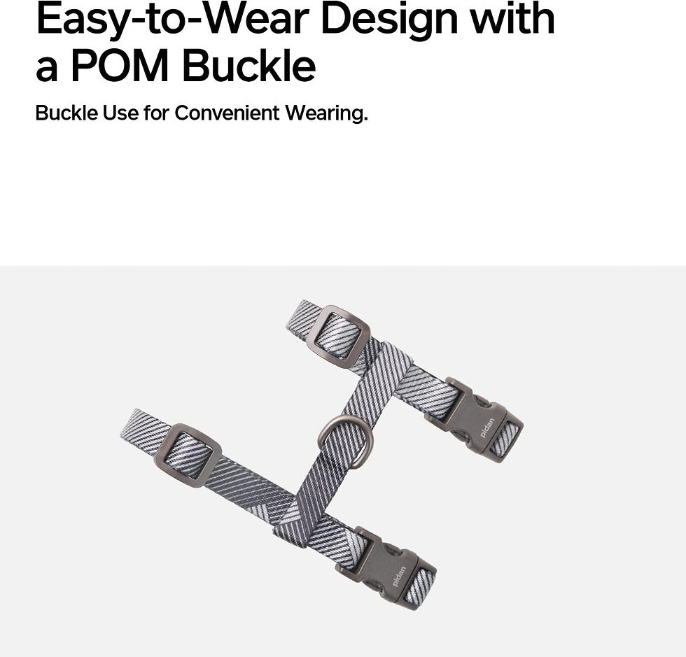 Thumbnail: Pidan Escape-Proof Cat Harness & Leash Set - Adjustable Multicolor (XL)