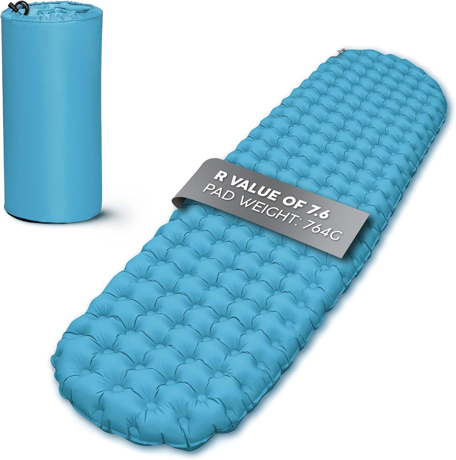 Bestway AlpineLite Ultra-Light Insulated Mummy Pad with Pump Sack