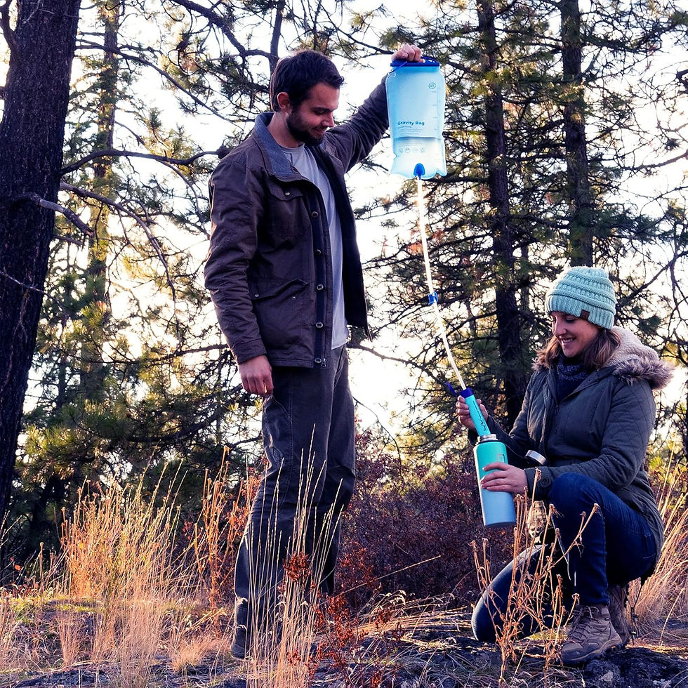 Thumbnail: SimPure 3L Gravity-Fed Water Purifier – High-Capacity Adventure Series