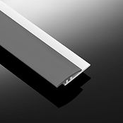 Ash Grey Gloss Wall Cladding Two Part Transition Strip.jpg