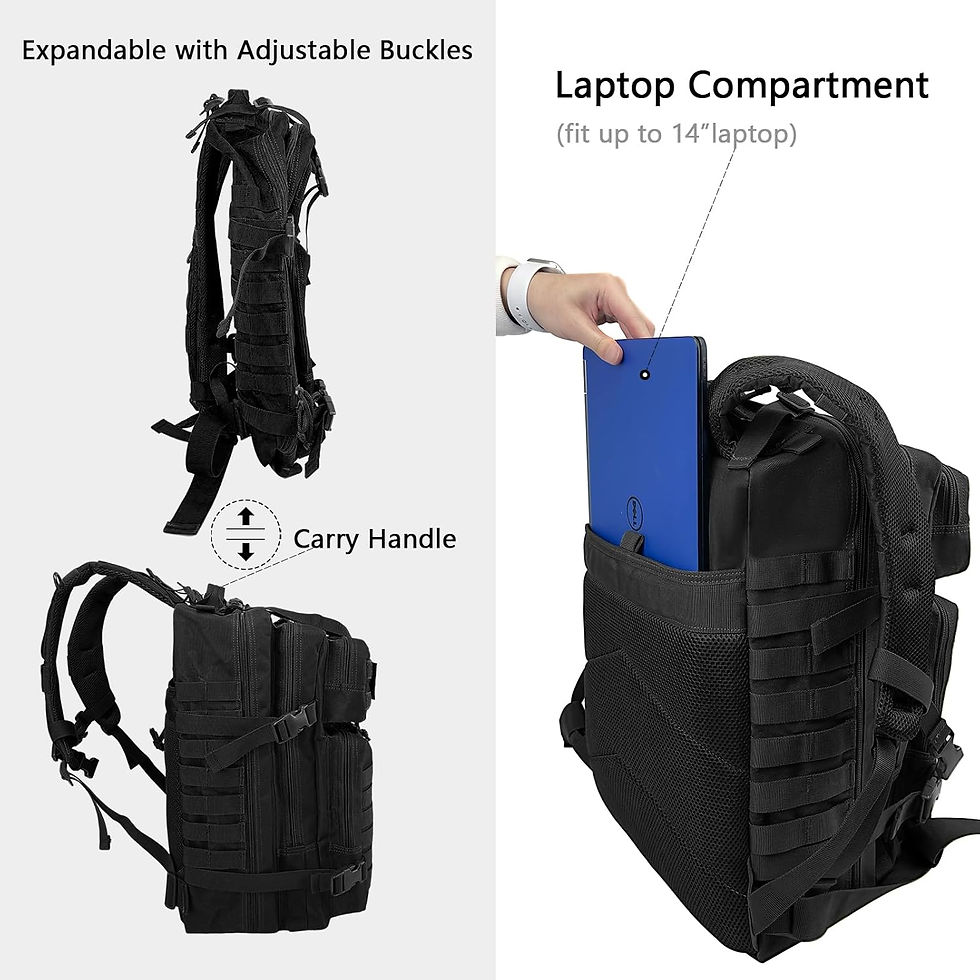 Thumbnail: Wolt 45L Military-Grade Rucksack – High-Capacity Survival Series