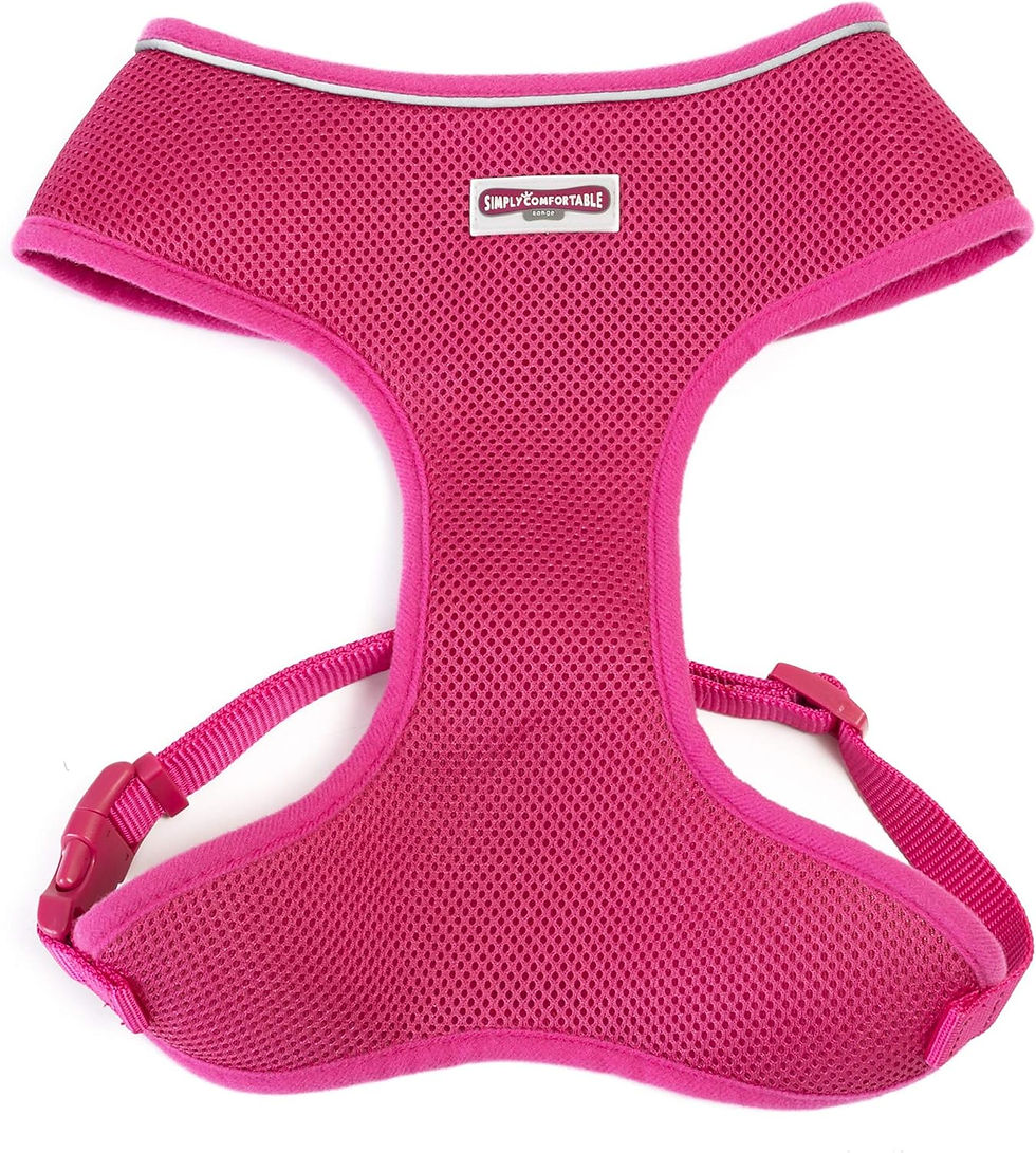 Thumbnail: Ancol Mesh Dog Harness Pink XS 28-40cm