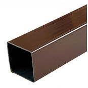 Brown Square Down Pipe 4.0mt Length 65mm.png
