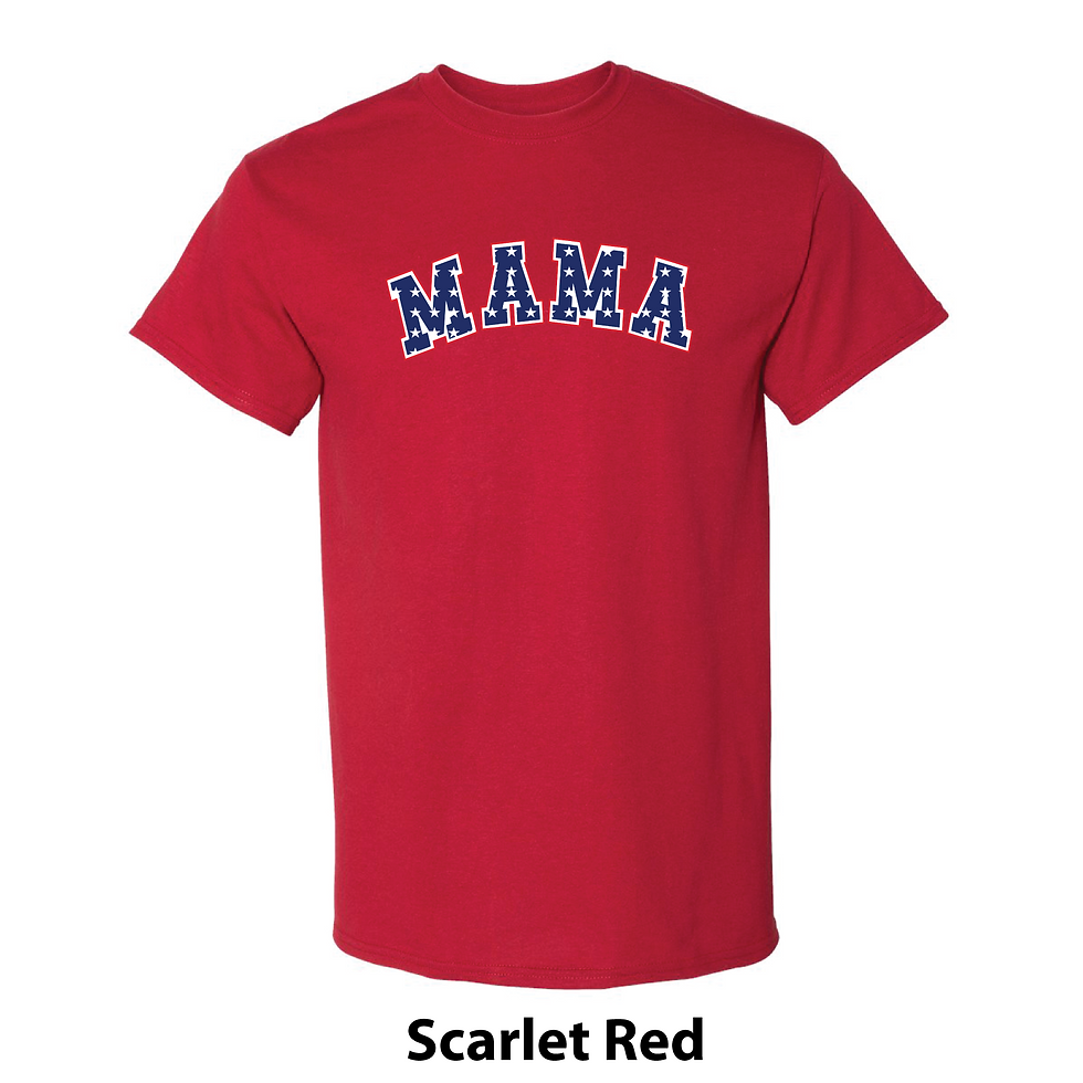 Thumbnail: Patriotic Mama white outline