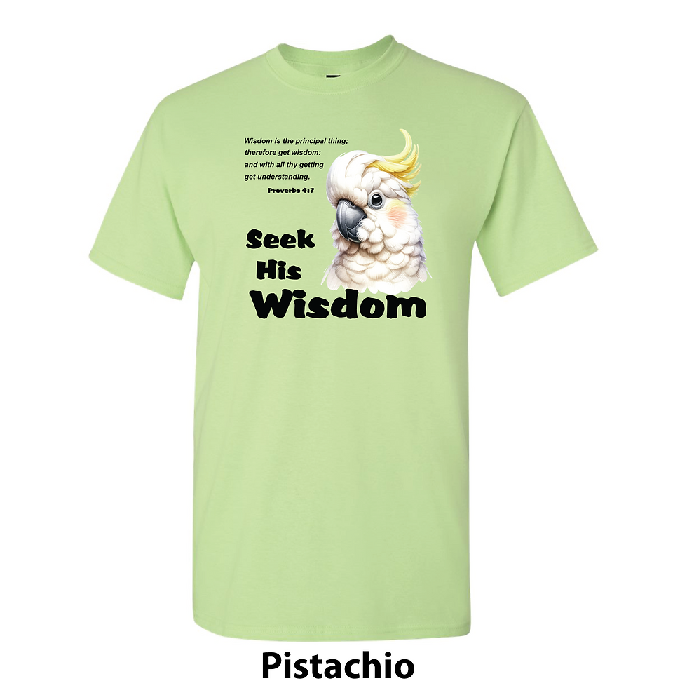 Thumbnail: Seek His Wisdom black type