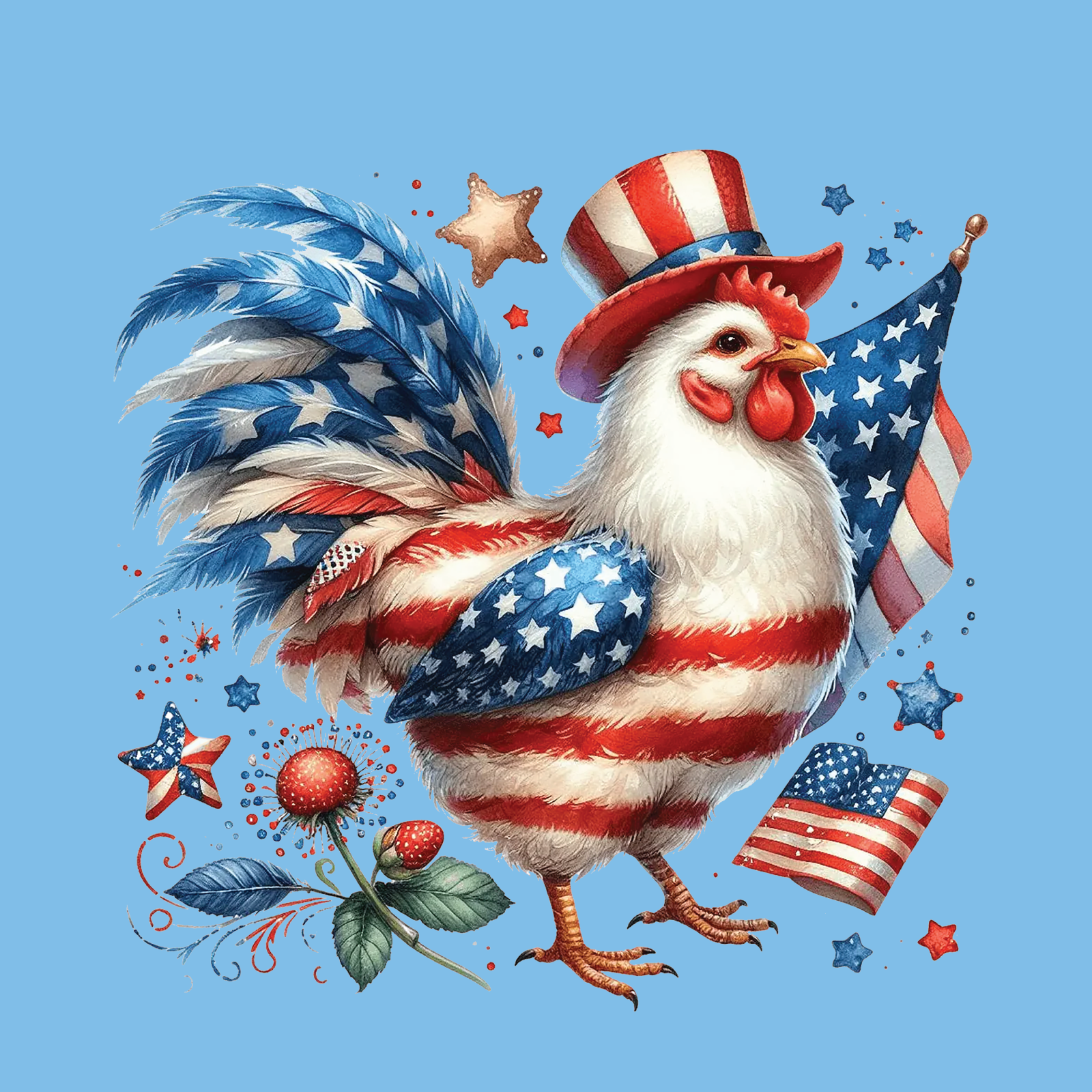 4th of July Chicken 2