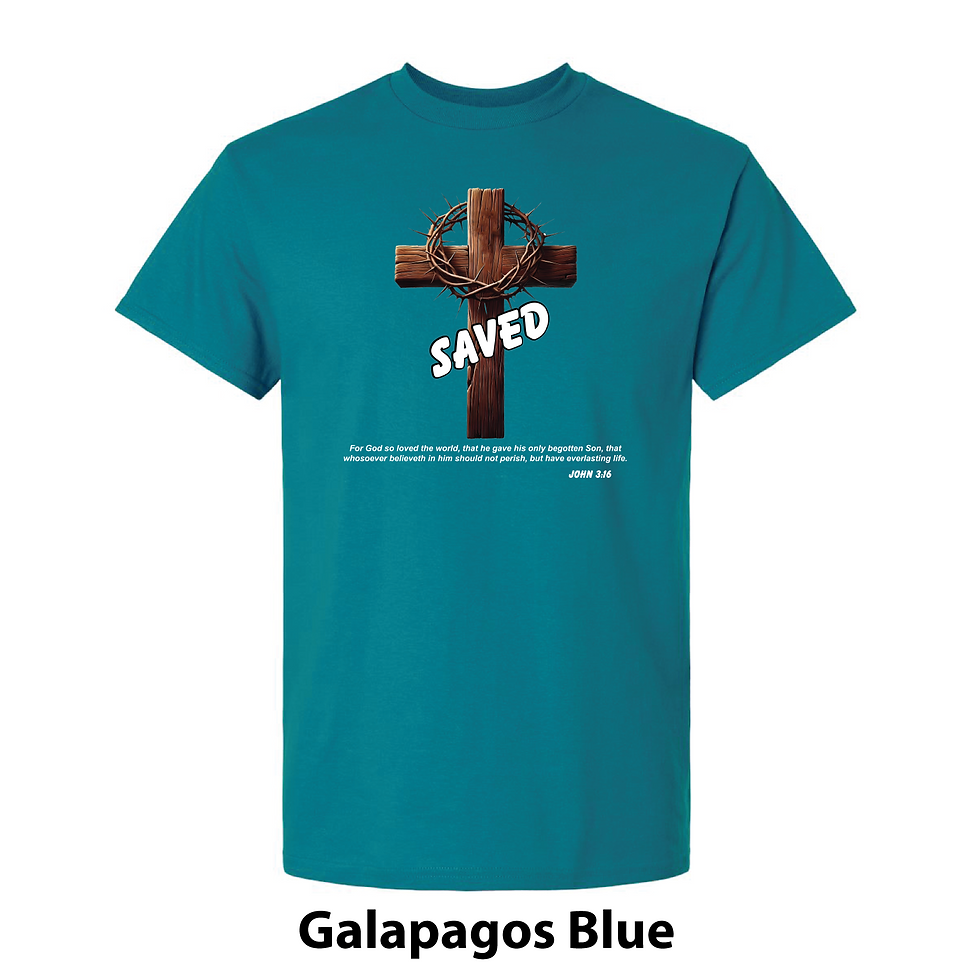 Thumbnail: Saved John 3 16 Design 2 white type