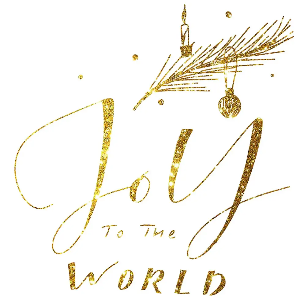 Joy to the World gold type