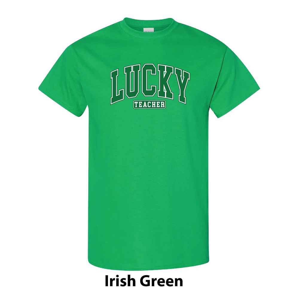 Thumbnail: St. Patrick's Lucky Teacher white inside