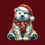 Thumbnail: Christmas Light on Polar Bear