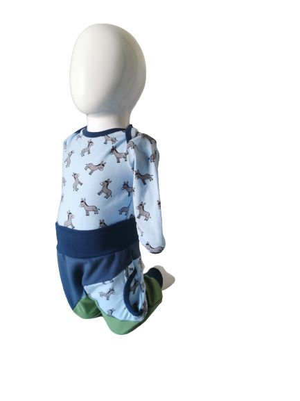 Miniaturbild: Pumphose Eselchen (geteilt mit Tasche)