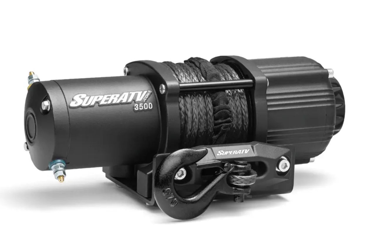 Polaris Sportsman 850 1000 3500 lb winch with mount (Synthetic and wireless)