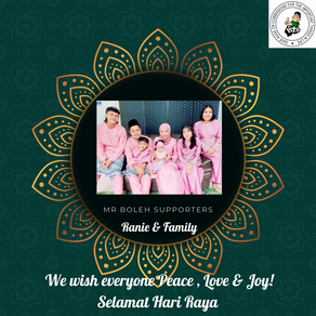 Selamat Hari Raya from Mr Boleh Supporters 👍