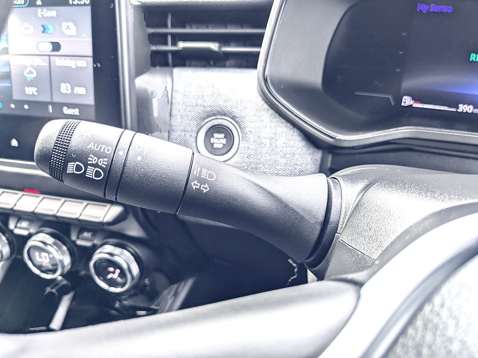 Indicator switch and lights