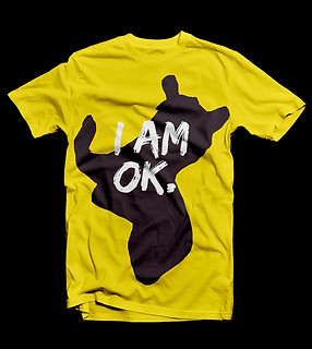 Yellow OK Print T-Shirt