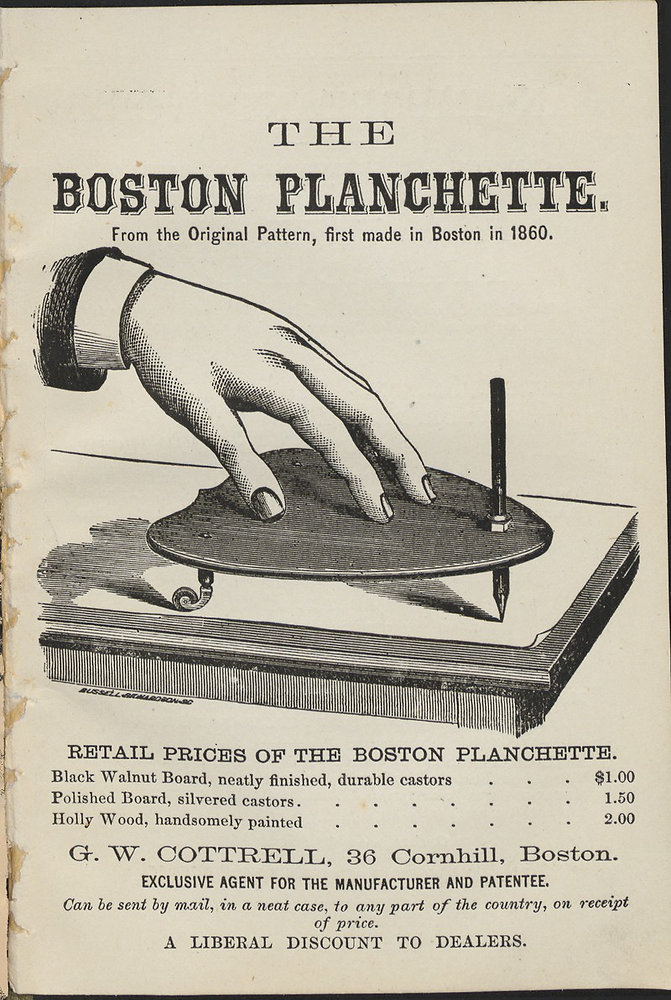 Which Came First, the Ouija or the Planchette?