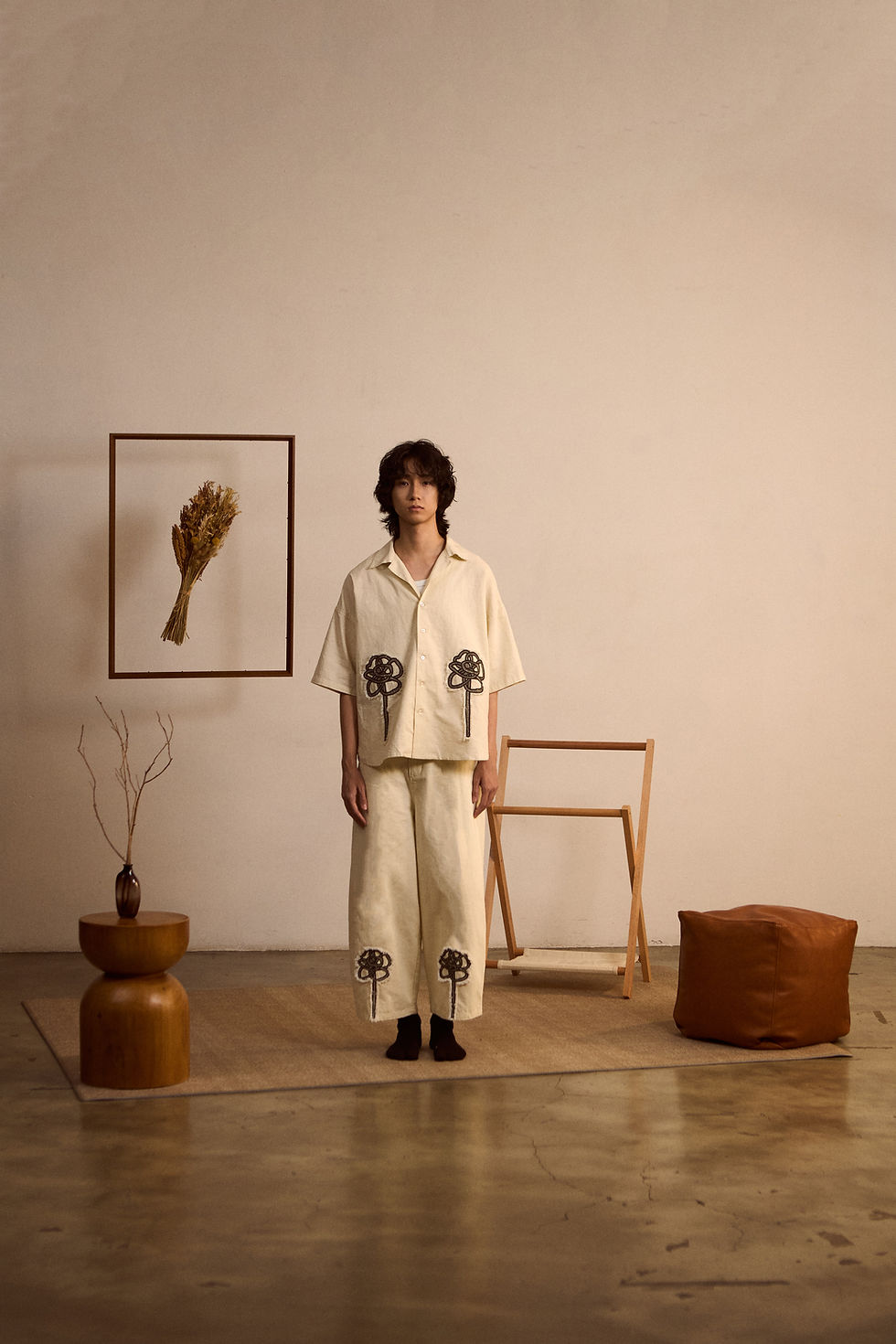 Thumbnail: THE FLOWER SHIRT - IVORY