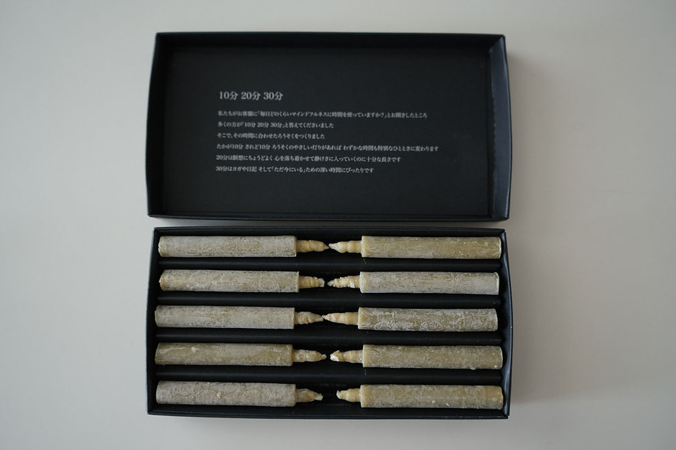 Thumbnail: MINDFULNESS MINUTE MOKURO CANDLES (Full Set)