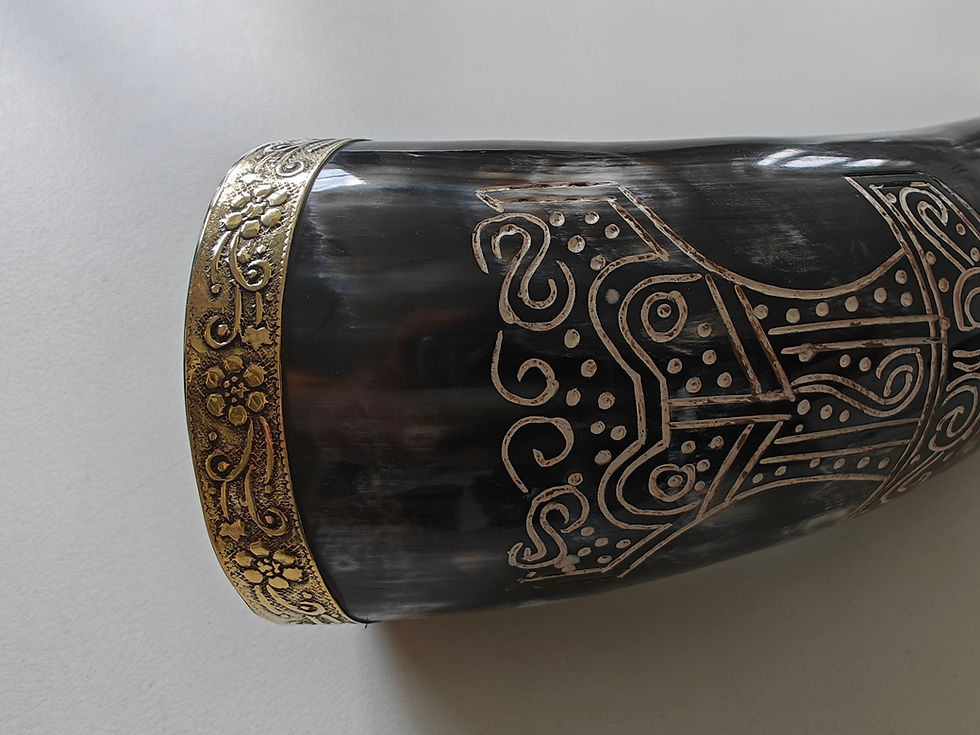 Miniaturebillede: Drikkehorn