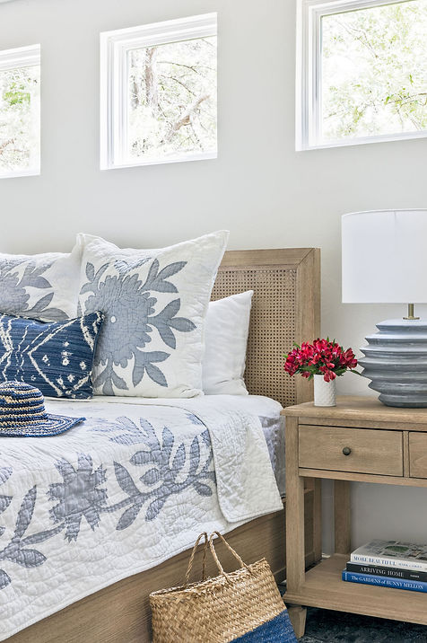 Cozy Bedroom Design Bright and Blue