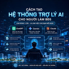 Cách tạo hệ thống Trợ lý AI cho người làm BĐS
