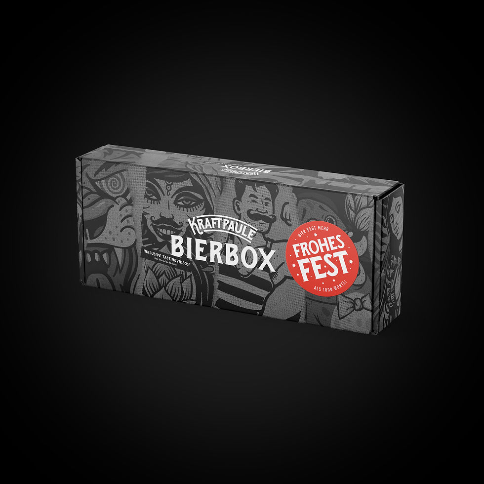 Miniaturbild: KRAFTPAULE BIERBOX - Die Geschenkbox mit Tastingvideos