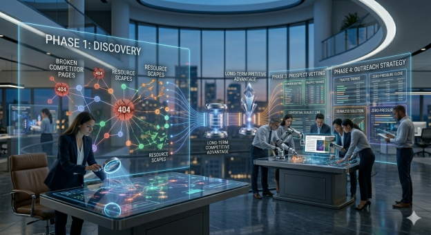 Broken link outreach and discovery strategy dashboard | 10x Digital Marketing