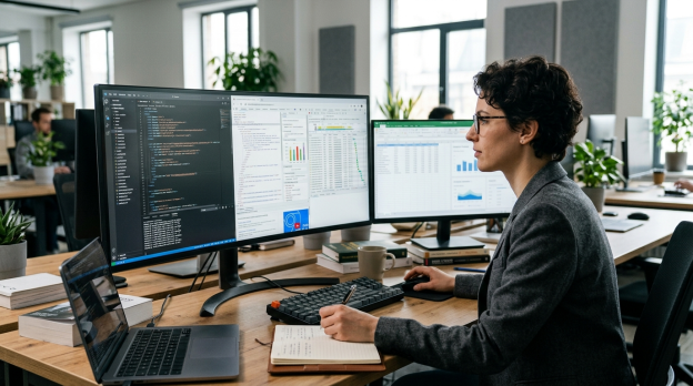 Technical SEO specialist auditing rendered JavaScript content | 10x Digital Marketing