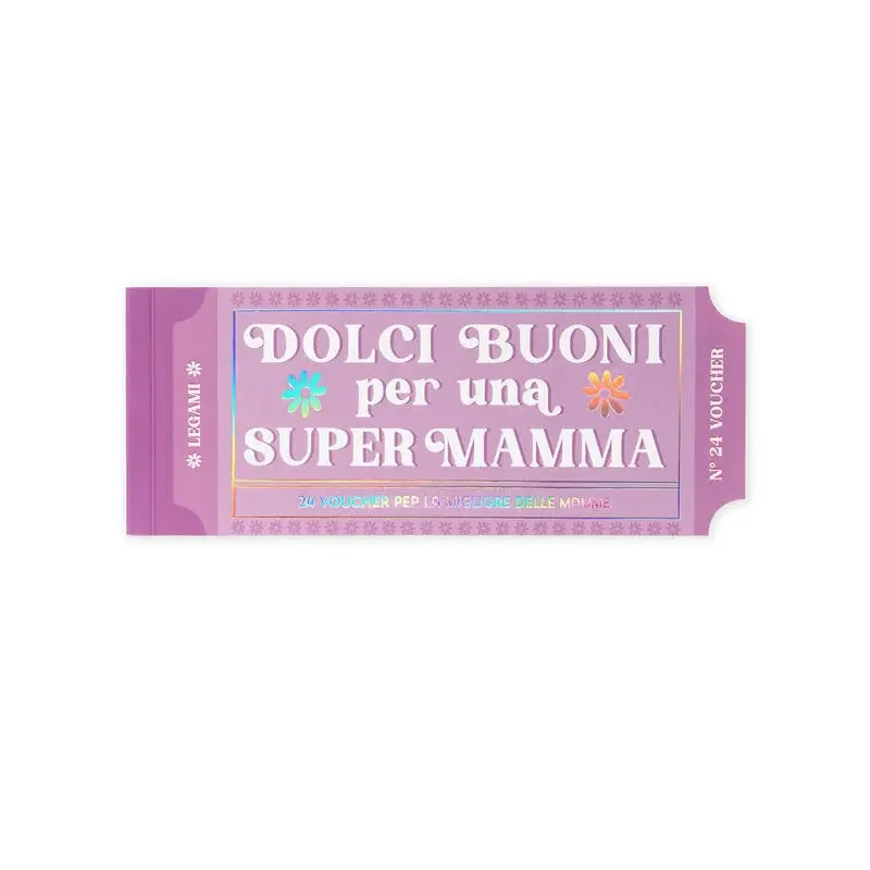 Blocchetto da 24 Voucher per la Mamma - Italiano