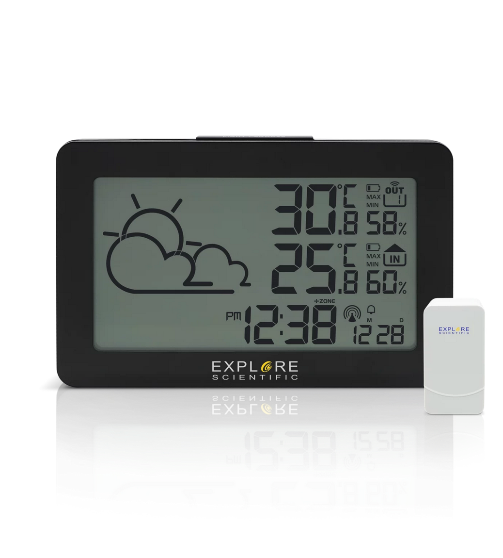 Stazione meteo radiocontrollata con schermo LCD – WSH4002