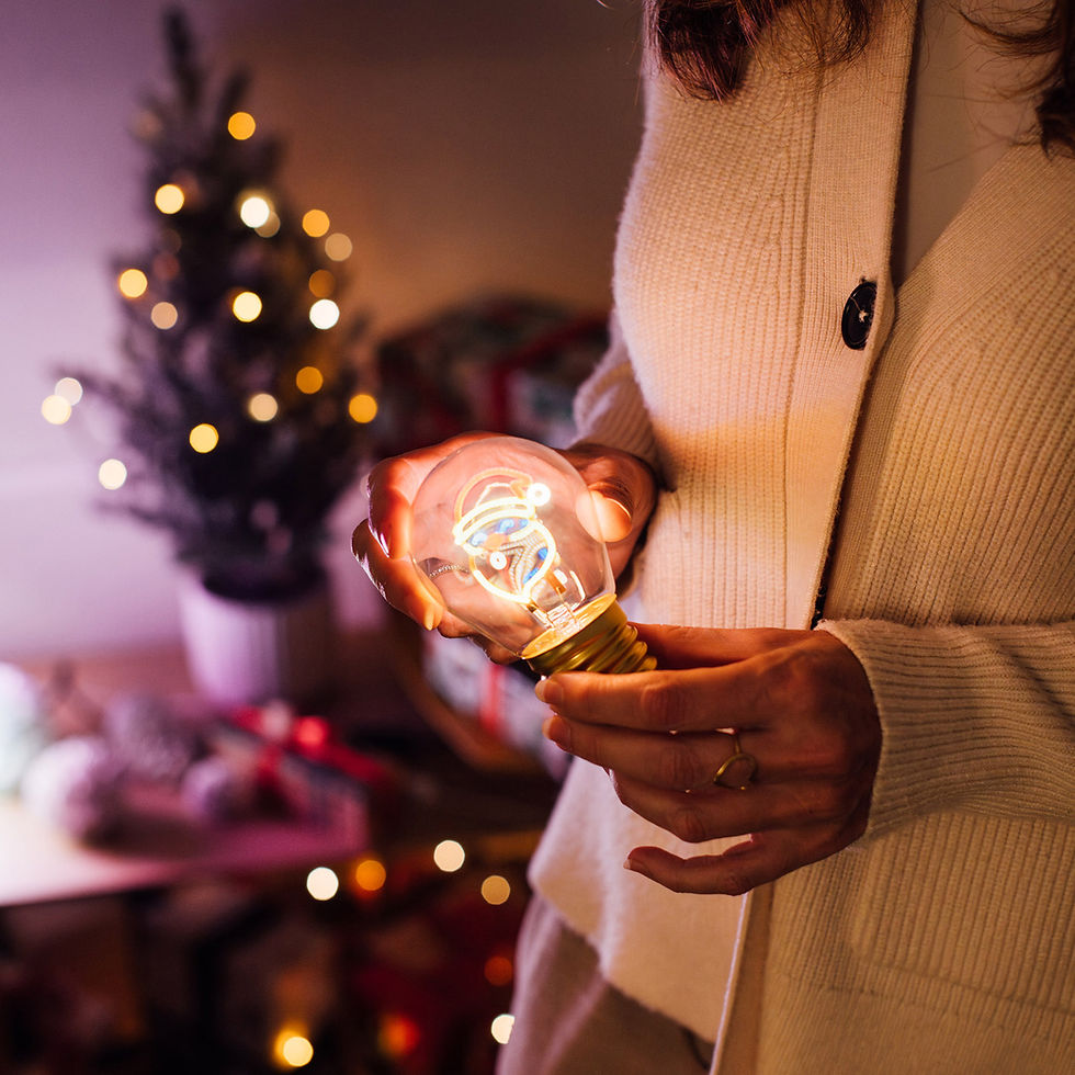 Miniatura: Lampada da Tavolo a Forma di Lampadina