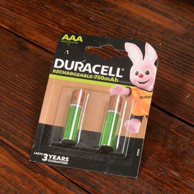 Batterie Ricaricabili AA Stilo Duracell 2pz