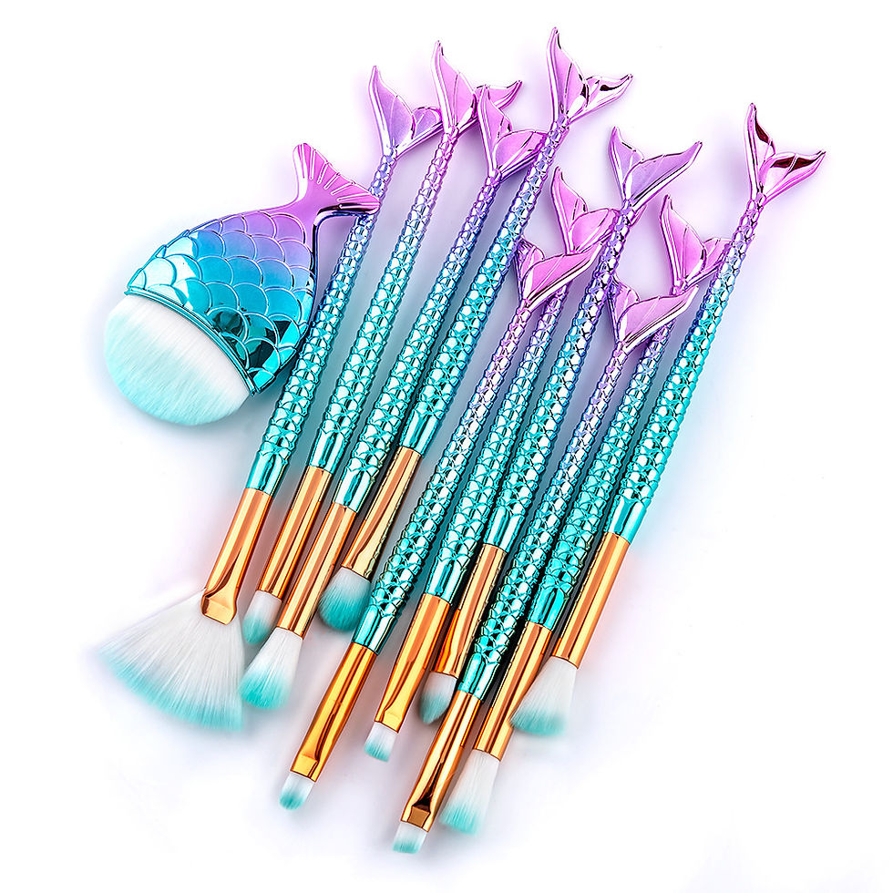 Miniatura: 11-Piece Mermaid Tail Eye Makeup Brush Set