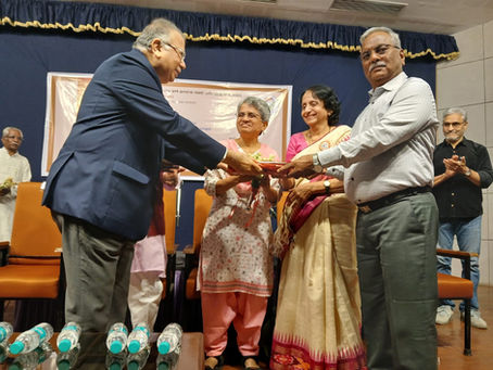 GEF Honored with Achyut Godbole Foundation's Sevavrutti Award for Excellence in Social Work