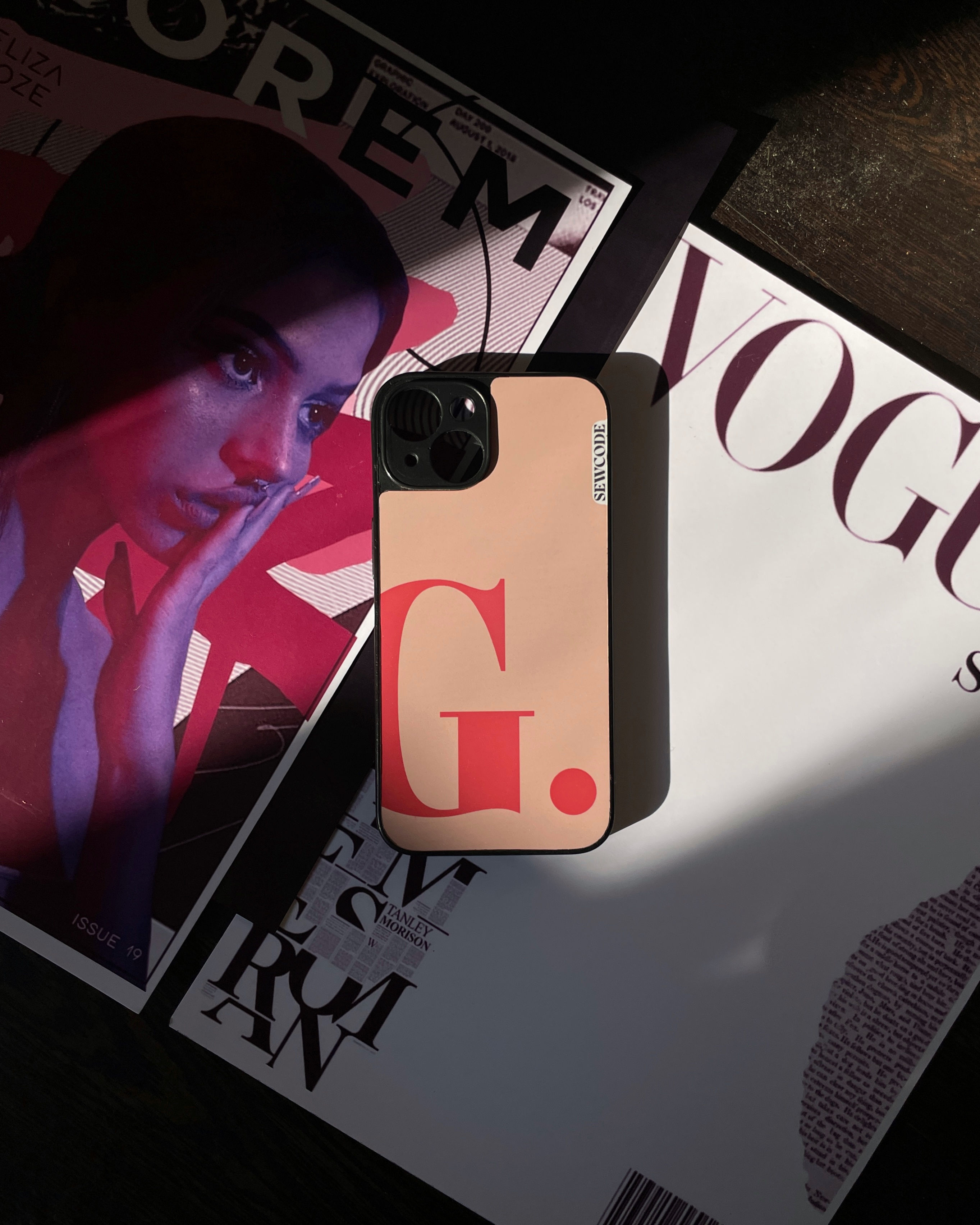 Shop the Stylecase 'G Initial' phone case, a sleek and personalized design statement, available across India.