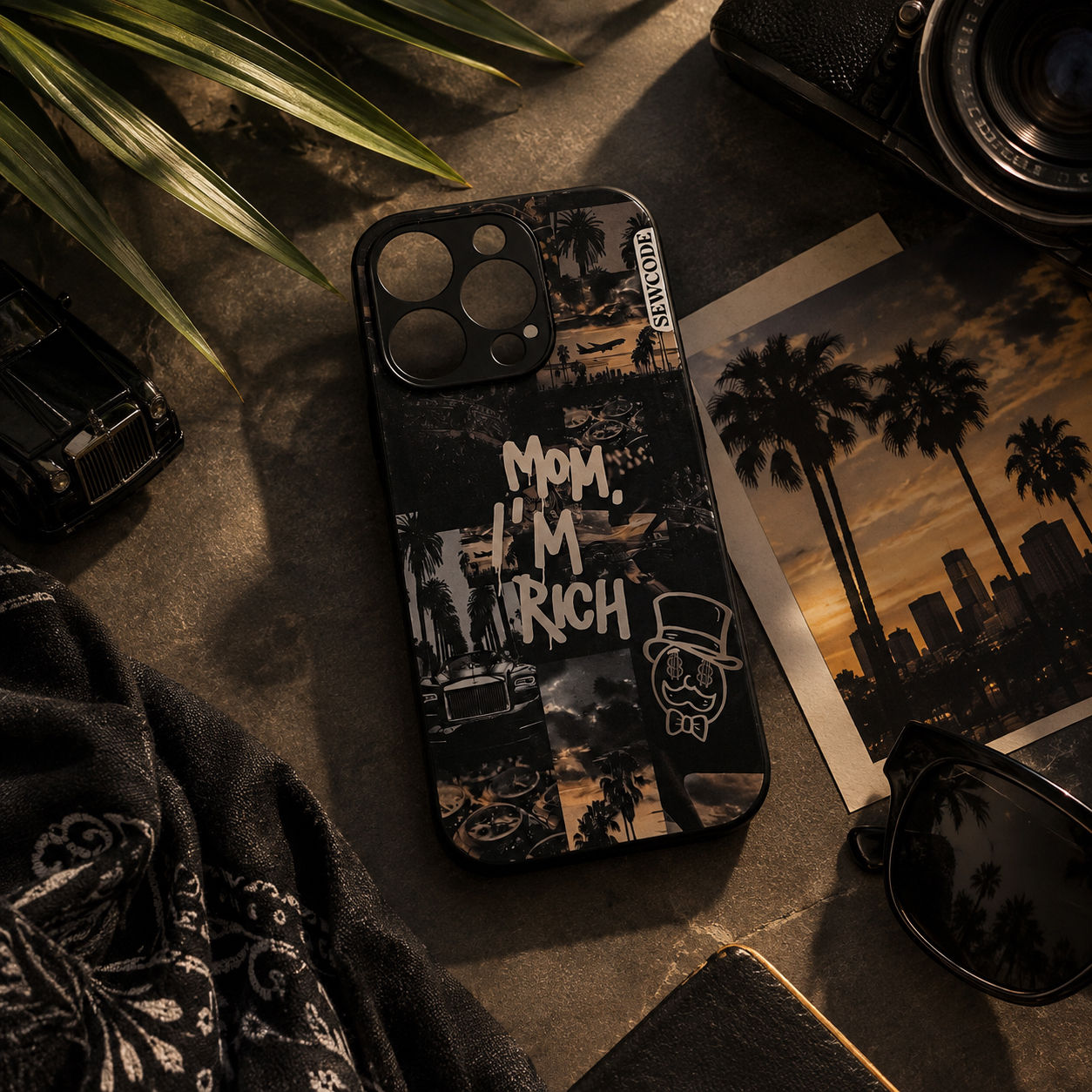 "Hustle Hard" Case