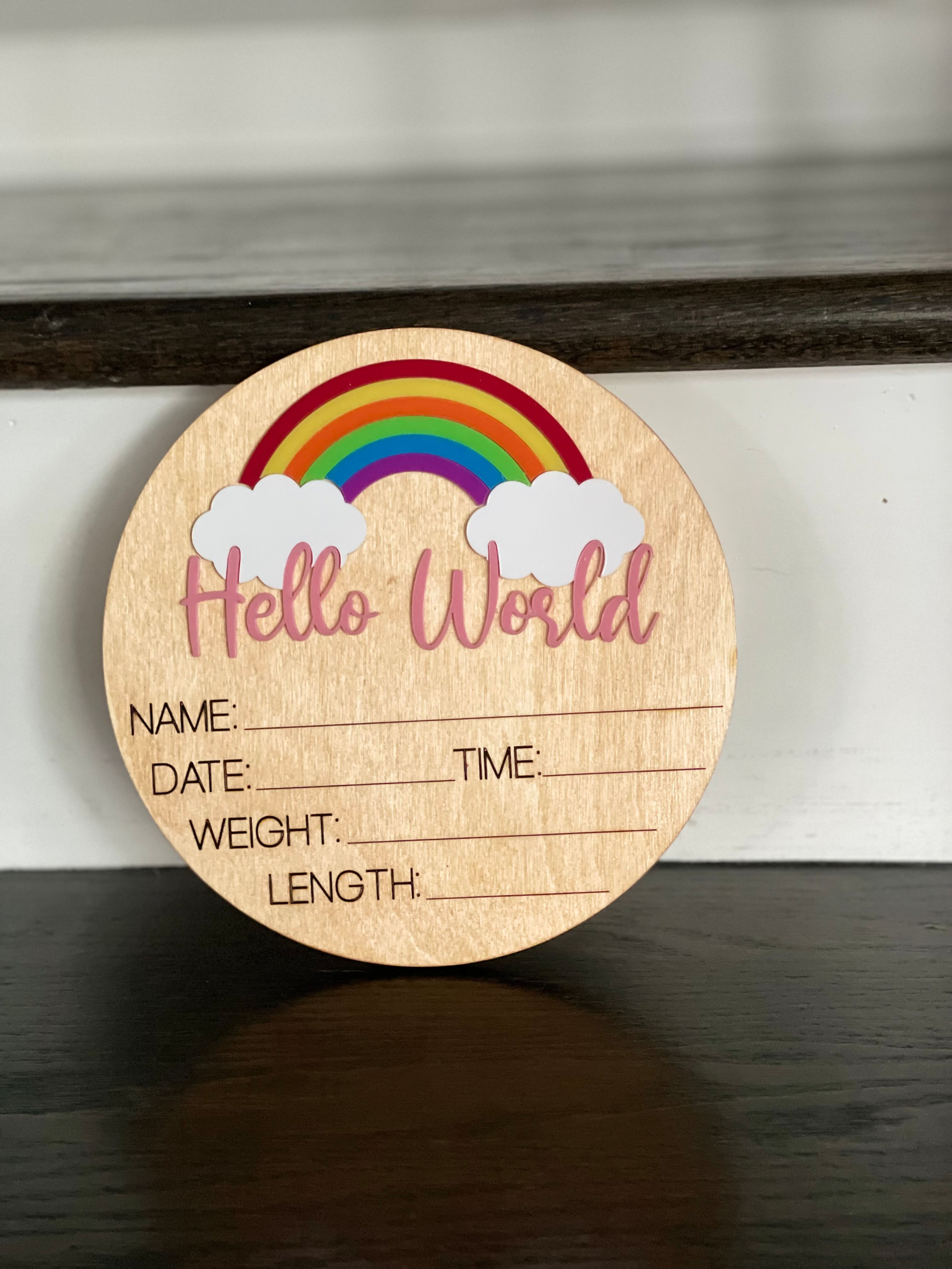 Hello World Birth Sign