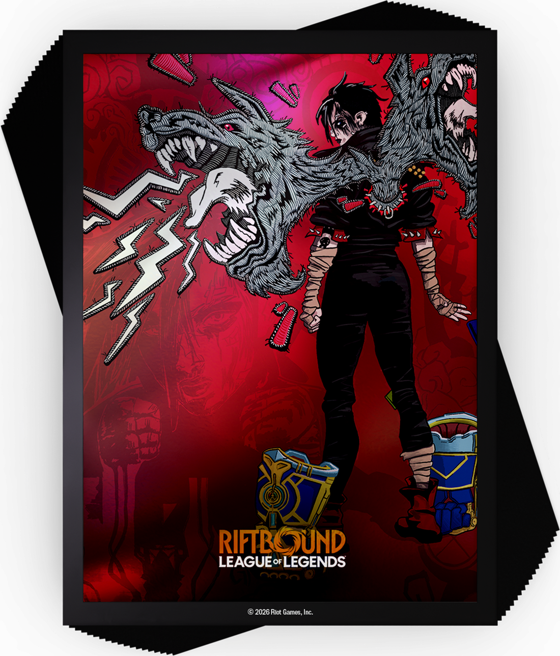 Riftbound: Unleashed: Art Sleeves - Vi