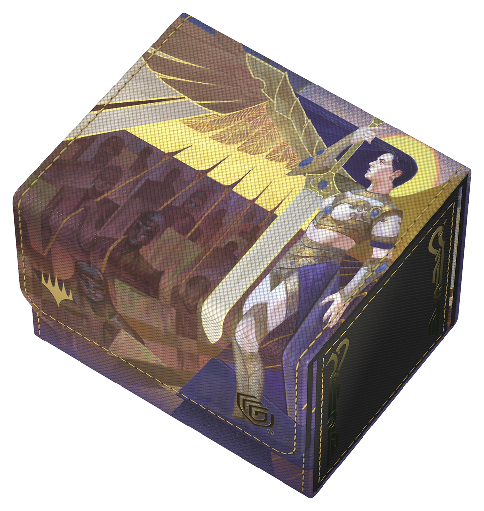 Thumbnail: UG DECK CASE SIDEWINDER 100+ XENOSKIN MTG SECRETS OF STRIXHAVEN - WHITE MYTHIC 2