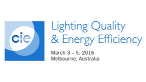 CIE 2016 "Lighting Quality and Energy Efficiency"