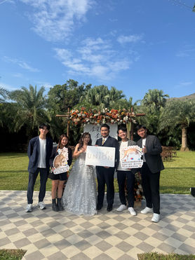 Union 婚禮樂隊於婚禮中祝福新人