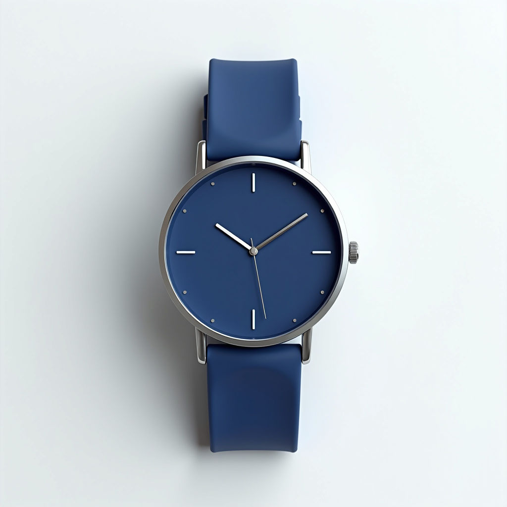 Relógio Casual Azul